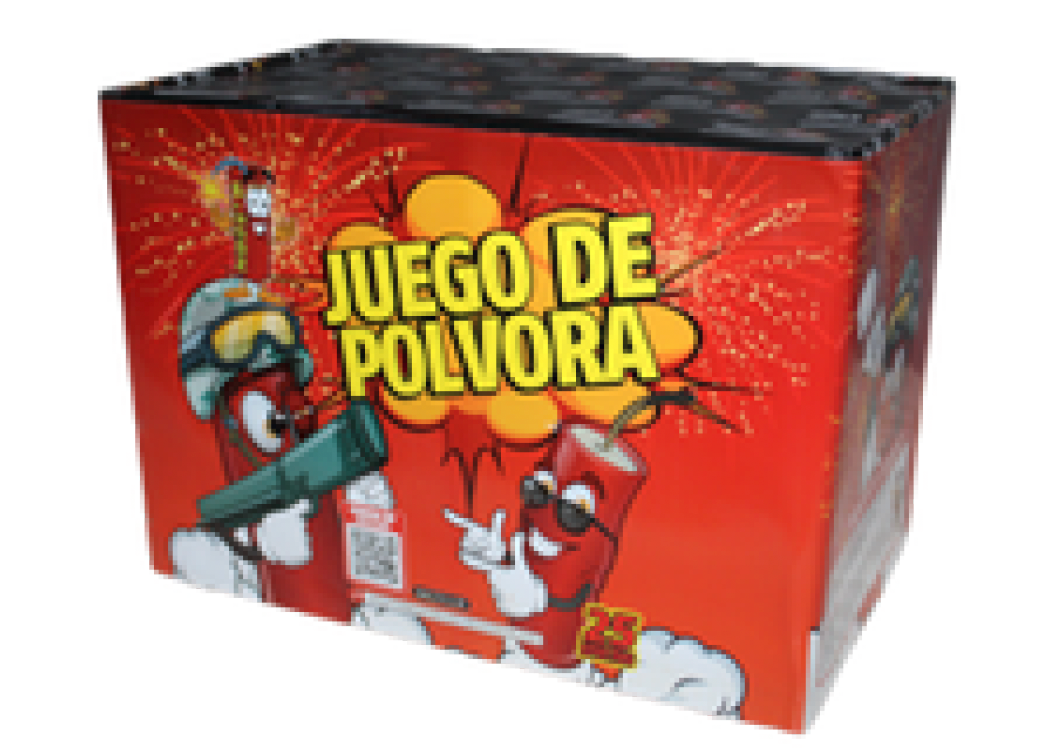 Juego de Polvora Abanico 25